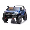 LEAN CARS Toyota Hilux DK-HL850 elektriskā braucamā mašīna bērniem, zilā lakā, 4x4, 2-vietīga, tālvadības pults, LED apgaismojums, MP3, Bluetooth