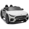 LEAN CARS Mercedes AMG SL63 ar akumulatoru darbināms braucamais auto White