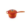 Le Creuset čuguna kastrolis 16cm 1,5L oranžs
