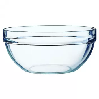 Esmeyer Arcoroc saliekama stikla bļoda 130 ml, rūdīts stikls, trauku mazgājamā mašīnā mazgājama, 36 gabali (410-121)