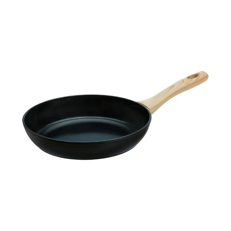 PYREX Panna Cook&Care Ø28cm panna, alumīnijs, Titanium 2X nepiedegošs, Thermo-Signal, indukcija, melna