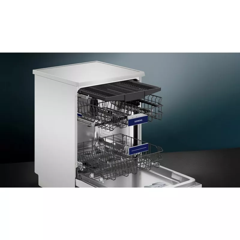 Siemens SN23EW03ME iQ300 brīvi stāvoša trauku mazgājamā mašīna 60 cm balta energoefektivitātes klase B