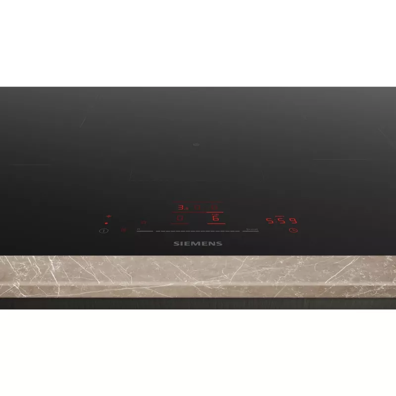 Siemens EH801HFB1E iQ300 indukcijas plīts virsma 80 cm melna, iegremdēta (integrēta)