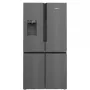 Siemens KF96DPXEA iQ700 French Door Side-by-Side ledusskapis ar saldētavu, ūdens un ledus dozatoru, 183 cm, energoefektivitātes klase E, nerūsējošais tērauds