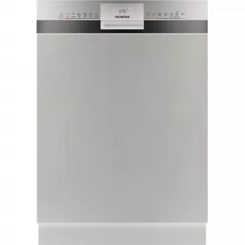 Siemens SX53ES22CE iQ300 daļēji iebūvējama trauku mazgājamā mašīna, 60 cm, 13 vietas, energoefektivitātes klase E, Home Connect, AquaStop, InfoLight, nerūsējošais tērauds