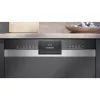 Siemens SX53ES22CE iQ300 daļēji iebūvējama trauku mazgājamā mašīna, 60 cm, 13 vietas, energoefektivitātes klase E, Home Connect, AquaStop, InfoLight, nerūsējošais tērauds
