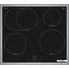 Bosch HND415LS62 iebūvējama cepeškrāsns un keramikas plīts komplekts, 71L, 7 funkcijas, nerūsējošais tērauds