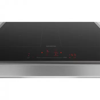 Siemens ED645HQC1E iQ500 indukcijas plīts virsma 60 cm melna, uzstādāma virs virsmas ar rāmi