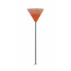 HORTUS lapu grābeklis ar alumīnija rokturi, oranža 45 cm galva, 20 zari