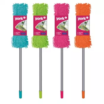 YORK grīdas birste SALSA - 35 cm gumijas sariņu tīrītājs cietajām grīdām