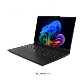 Lenovo ThinkPad T16 G5 Ultra 5 325 16,0 inch WUXGA IPS 400 nits Pretatspīduma 32GB LPDDR5X-6800 512GB SSD Intel Graphics 75Wh 5MP+IR kamera Windows 11 Pro Melns 3G uz vietas + ThinkPad Essential Plus 16 mugursoma