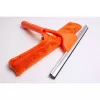 YORK logu tīrītājs ar gumijas asmeni 32 cm zils/pelēks