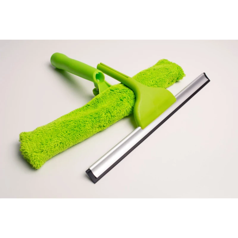 YORK logu tīrītājs ar gumijas asmeni 32 cm zils/pelēks