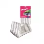 YORK Mikrošķiedras nomaiņas audums Smart Flat Mop 45x15cm pelēks/balts