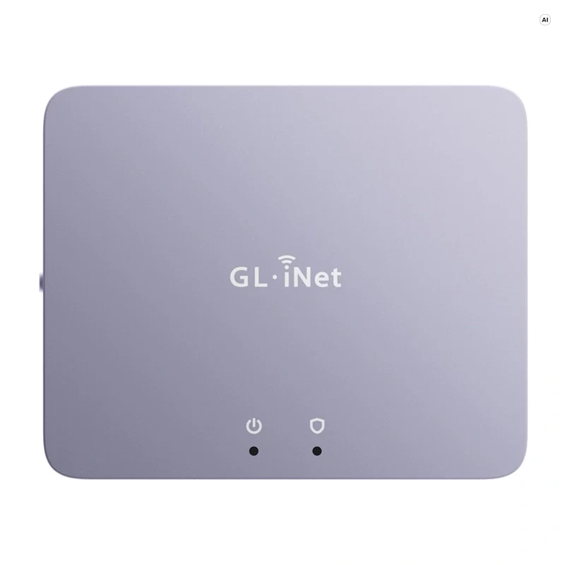 GL.iNet GL-MT5000 AX5400 Wi-Fi 6 divjoslu bezvadu maršrutētājs ar 2.5G Multi-Gigabit portiem, OpenWrt, WireGuard VPN, 1GB RAM, 8GB eMMC