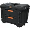 KETER DIY ROC Pro Gear 2 atvilktņu vienība XL instrumentu kaste ar 2 atvilktnēm 56.5x37.5x41.3cm
