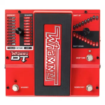 DigiTech Whammy DT skaņas augstuma maiņas un drop tuning ģitāras efektu pedālis