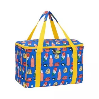 GIOSTYLE Termosoma Evo Square Assorted, zaļa/sarkana/zila ar dekoru, 15 L