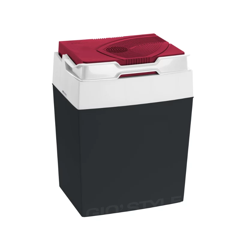 GIOSTYLE Brio 30 / 12V tumši pelēka-sarkana/zila elektriskā dzesēšanas kaste
