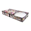 ORDINETT apģērbu uzglabāšanas kaste 107x50x15 cm Floral Beauty