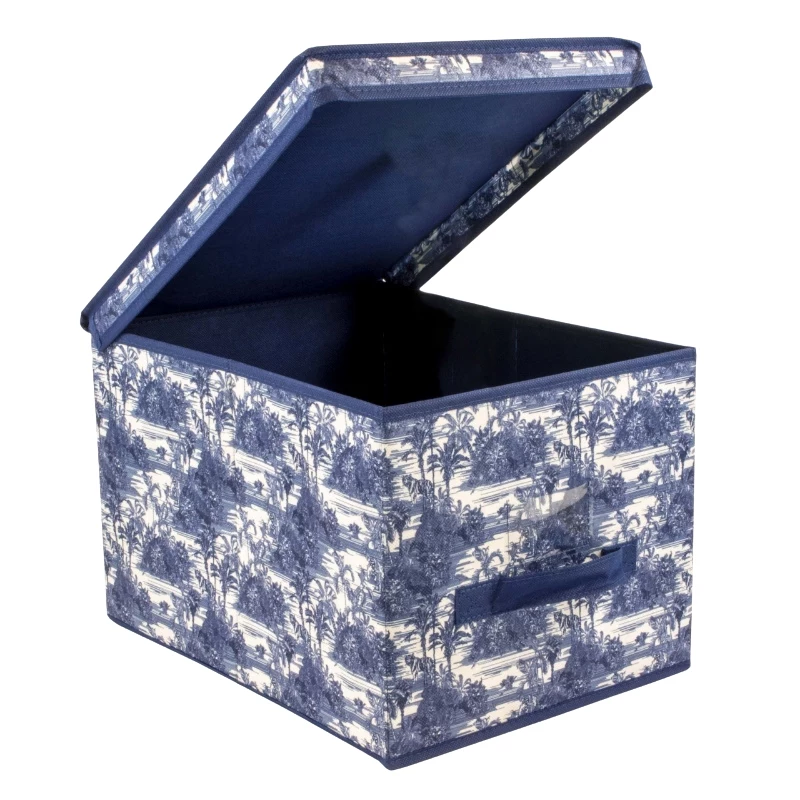 ORDINETT Box M 30x40x25cm Kyoto uzglabāšanas kaste, 30L, caurspīdīga