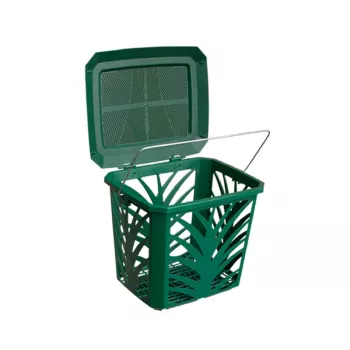 BIOBAG Bioatkritumu grozs MaxAir 7L 24x19.7x20.5cm Zaļš