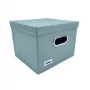 ORDINETT Box M 28,5x25,5x20,5cm piparmētru krāsas uzglabāšanas kaste