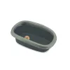 STEFANPLAST kaķu tualete Sprint 10 43x31x14 cm pelēka/zaļa
