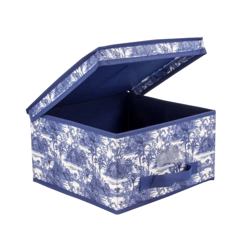 ORDINETT Box S 30x30x16cm Kyoto uzglabāšanas kaste