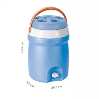 GIOSTYLE Termoss 10.75L Fiesta 10 Zili-Oranžs