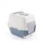 STEFANPLAST Slēgta kaķu tualete Cathy Clever & Smart 58x45x48cm balta/zila
