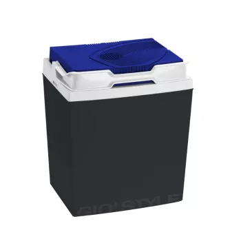 GIOSTYLE Brio 26 / 12V tumši pelēka-sarkana/zila elektriskā dzesēšanas kaste