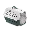 STEFANPLAST Travel Chic mājdzīvnieku pārvadāšanas būris 50x34,5x32 cm balts/zaļš