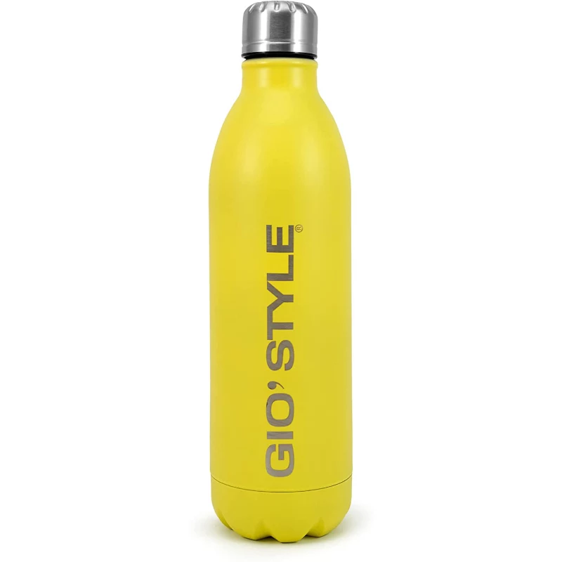 GIOSTYLE Thermos Energy 1L vakuuma termoss pudeles sarkanā/gaiši zilā/dzeltenā/zaļā krāsā