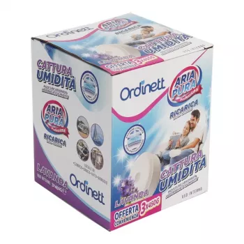 ORDINETT mitrumu absorbējošās papildinājuma tabletes 450g x 3 gab. Lavandas