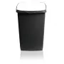 GIOSTYLE Eco Solution 45L pedāļa atkritumu tvertne tumši pelēka/balta 37x36x53.5cm