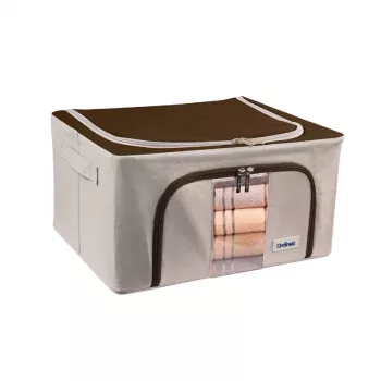 ORDINETT Auduma kaste Box S 39x29x20cm Assorted