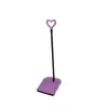 GIOSTYLE Rubber Hair Scoop Love putekļu slotiņa un suka, 24,5x27x85 cm, dažādās krāsās
