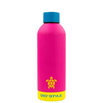 GIOSTYLE pudele Fluo 0,5L dažādās krāsās rozā/dzeltena/zaļa/zila