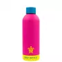 GIOSTYLE pudele Fluo 0,5L dažādās krāsās rozā/dzeltena/zaļa/zila