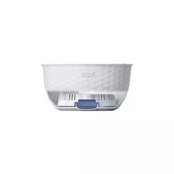 STEFANPLAST Piekaramais puķu pods Natural Ø30x14.5cm Brūns