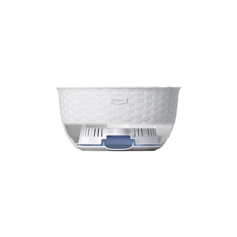 STEFANPLAST Piekaramais puķu pods Natural Ø30x14.5cm Brūns