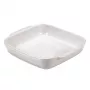GUARDINI Ceramica kvadrātveida cepeštrauks 22,5 x 22,5 x 5 cm balts