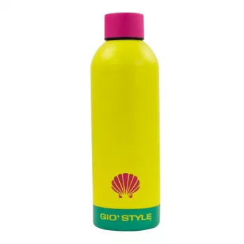 GIOSTYLE pudele Fluo 0,75L dažādās krāsās rozā/dzeltena/zaļa/zila