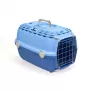 STEFANPLAST Transporta būris Horizon 1 ar metāla durvīm 48x32x30 cm gaiši zils/zils