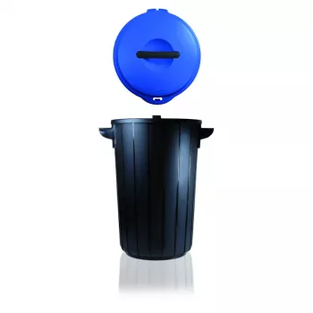 GIOSTYLE Eco Solution 35L atkritumu tvertne tumši pelēka/zila 42,5x37,5x54cm