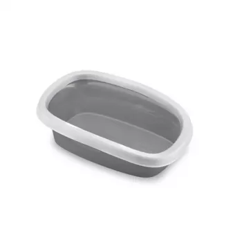 STEFANPLAST kaķu tualete Sprint 10 43x31x14 cm balta/pelēka