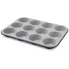 GUARDINI XBake 12-krūzīšu kēksiņu forma 27 x 35 x 3 cm Antracīta pretpielīpošs