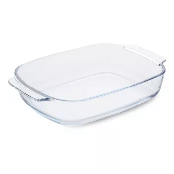 GUARDINI stikla cepeštrauks taisnstūrveida borosilikāta stikls 38x25,5x7 cm / 3,8 L