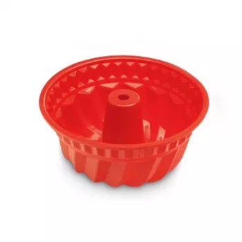 GUARDINI kūkas forma silikona Juliette Ø 22 x 10,7 cm sarkana